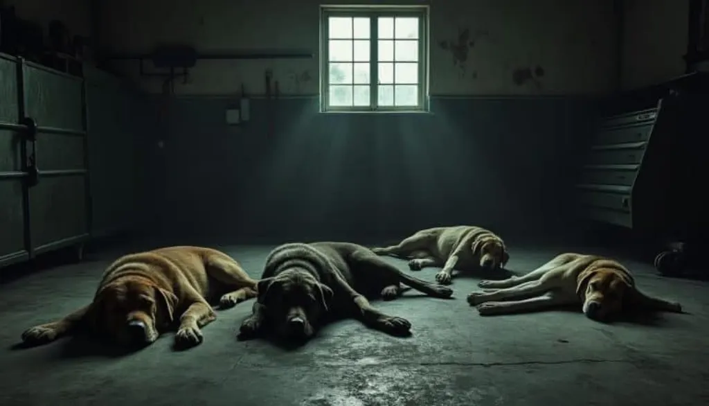 dans le jura, la découverte bouleversante de trois chiens morts dans un garage a choqué tout un quartier. plongez au cœur de cette affaire tragique qui interpelle les habitants et soulève de nombreuses questions.
