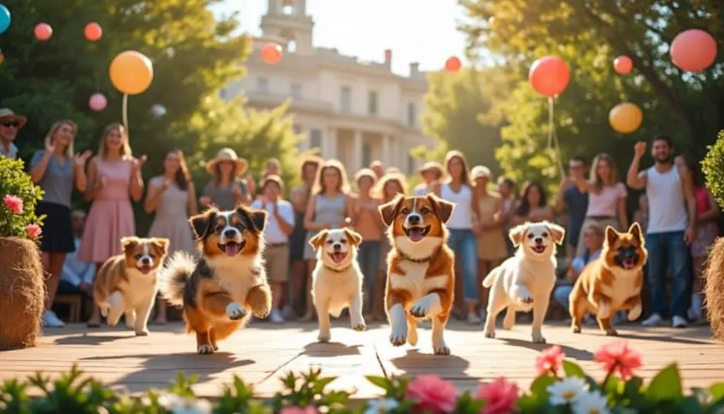 assistez à l’inauguration du tout premier championnat de dog dancing en france à orange. découvrez l’harmonie spectaculaire entre maîtres et chiens lors de cette compétition unique dédiée à la passion et à la complicité canine.