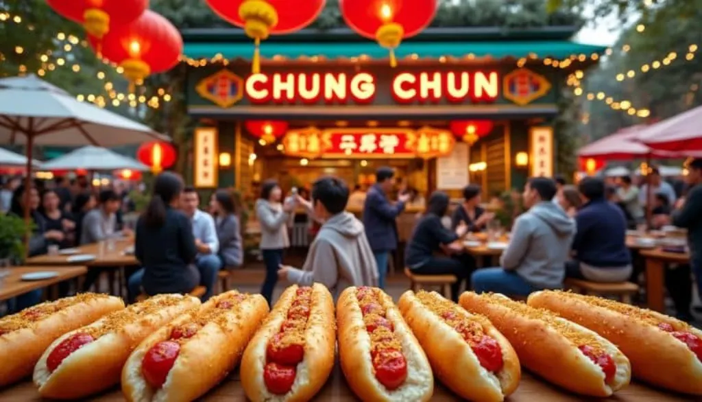 vivez l'inauguration du restaurant chung chun à reims ce samedi et découvrez les savoureux rice dogs coréens qui font déjà sensation auprès des gourmands ! ne manquez pas cet événement culinaire unique en plein cœur de la ville.