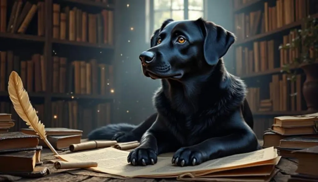 découvrez l'origine et la signification du chien noir, une figure mystérieuse qui intrigue la culture et la littérature. plongez dans les légendes et analyses autour de ce symbole énigmatique.