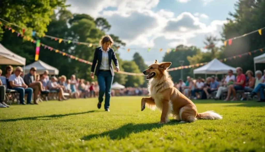 participez au concours de dog dancing près de quimper ce dimanche 24 août et découvrez quel duo maître-chien remportera la victoire dans cette compétition passionnante.
