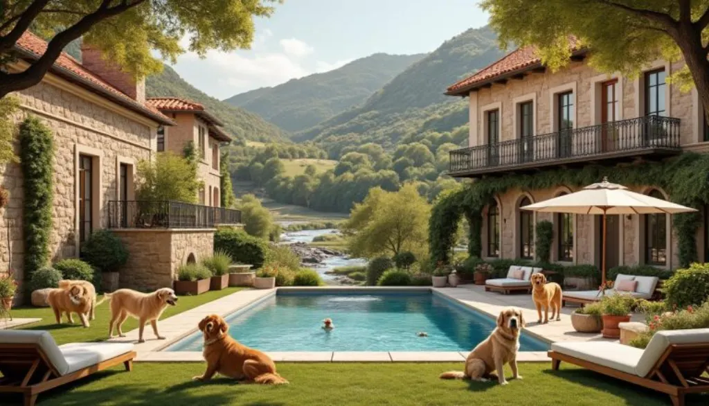 découvrez dog valley, la première destination hôtelière 5 étoiles en france spécialement conçue pour le bien-être et le confort de votre chien, alliant luxe et services exclusifs pour nos amis à quatre pattes.