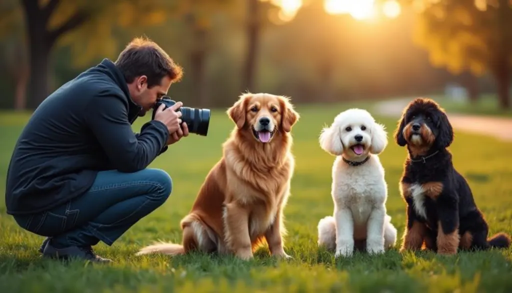découvrez le métier de photographe canin, une nouvelle profession de niche. apprenez les astuces pour capturer le meilleur des chiens, en évitant notamment les langues pendantes.