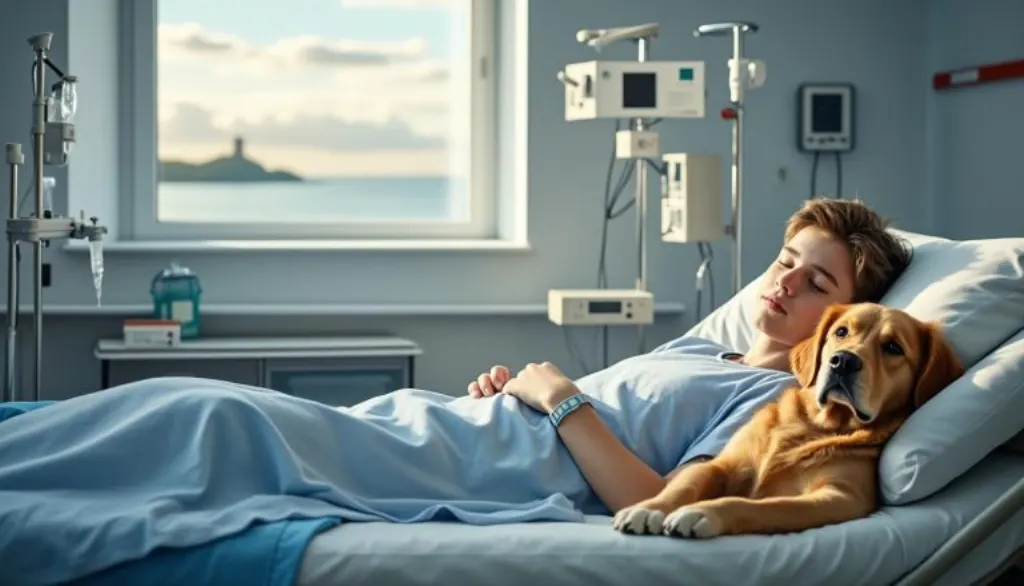 un adolescent du pas-de-calais hospitalisé suite à un accident de voiture alors qu'il promenait son chien. découvrez les détails de cet incident.