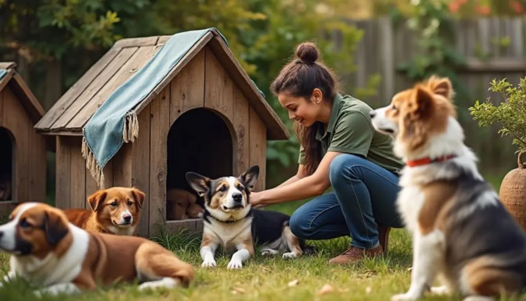 découvrez comment un bénévole utilise une méthode ingénieuse pour offrir un foyer chaleureux aux chiens abandonnés, transformant leur vie avec amour et créativité.