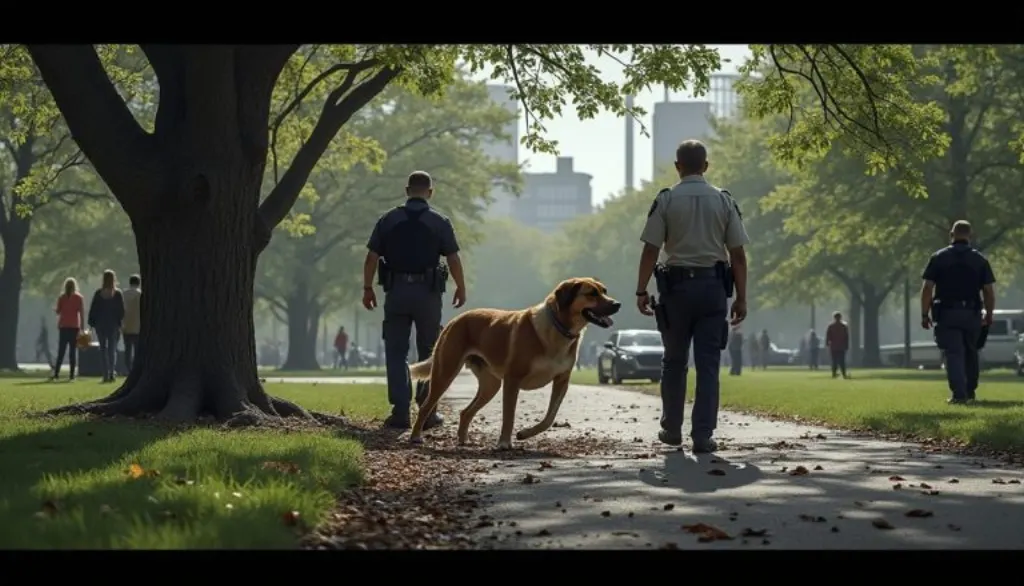 un chien échappé blesse gravement une promeneuse, entraînant la responsabilité juridique du propriétaire. découvrez les détails de l'incident et ses conséquences.