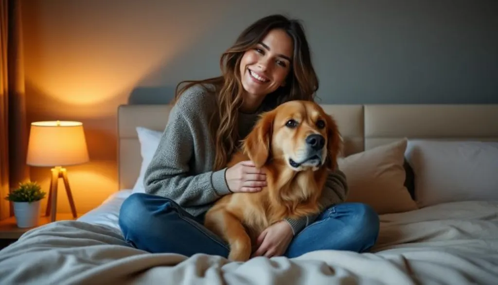 découvrez les conseils d’hélène gateau pour savoir si dormir avec son chien est une bonne idée et comment assurer un sommeil serein pour vous et votre compagnon.