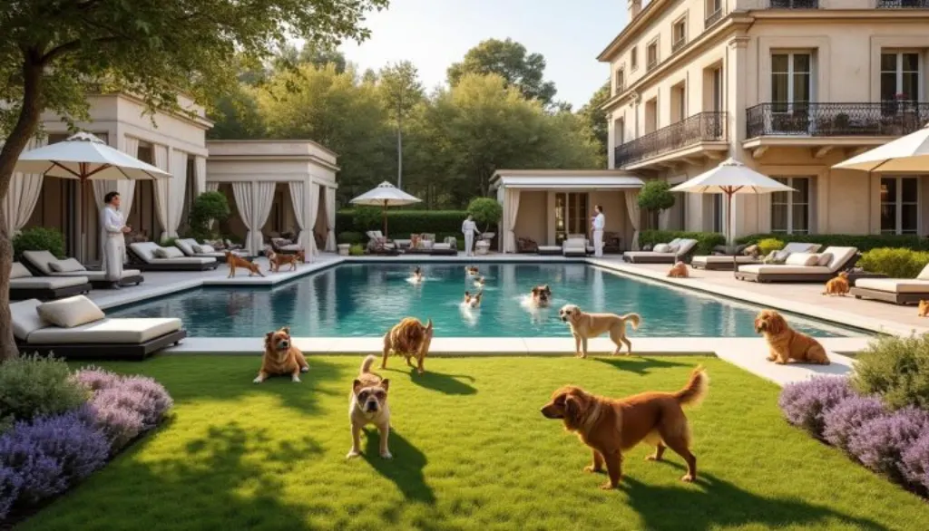 découvrez le premier resort en france entièrement conçu pour le bien-être et le divertissement de vos chiens. une expérience unique et surprenante pour vos compagnons à quatre pattes !
