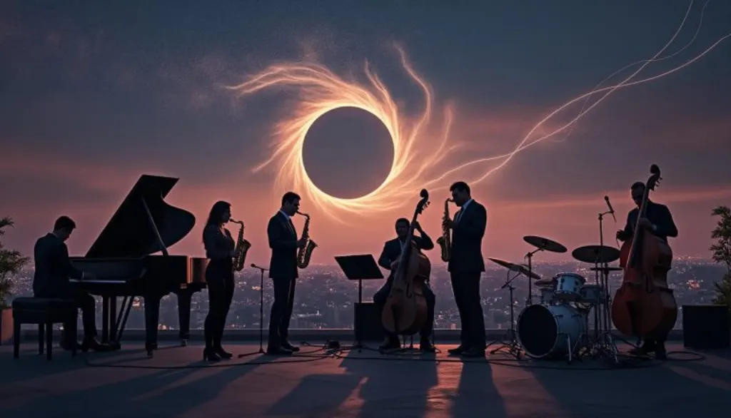 plongez dans l'univers sonore unique de l'anne quillier sextet avec leur album 'par-devers l'éclipse', une expérience musicale captivante et riche en émotions.