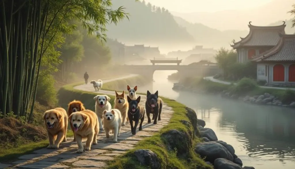 découvrez l'incroyable aventure de sept chiens en chine qui ont parcouru 17 km pour retrouver leur foyer, une histoire touchante de fidélité et de courage.