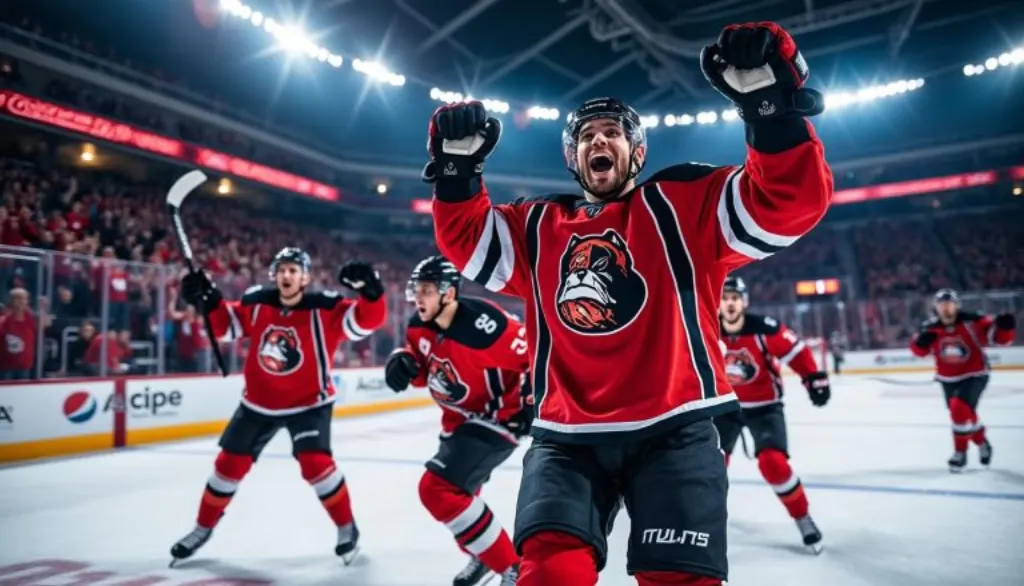 les dogs brillent en d1 hockey sur glace, remportant une victoire éclatante qui relance la finale et ravive l'espoir de titre pour leur équipe.