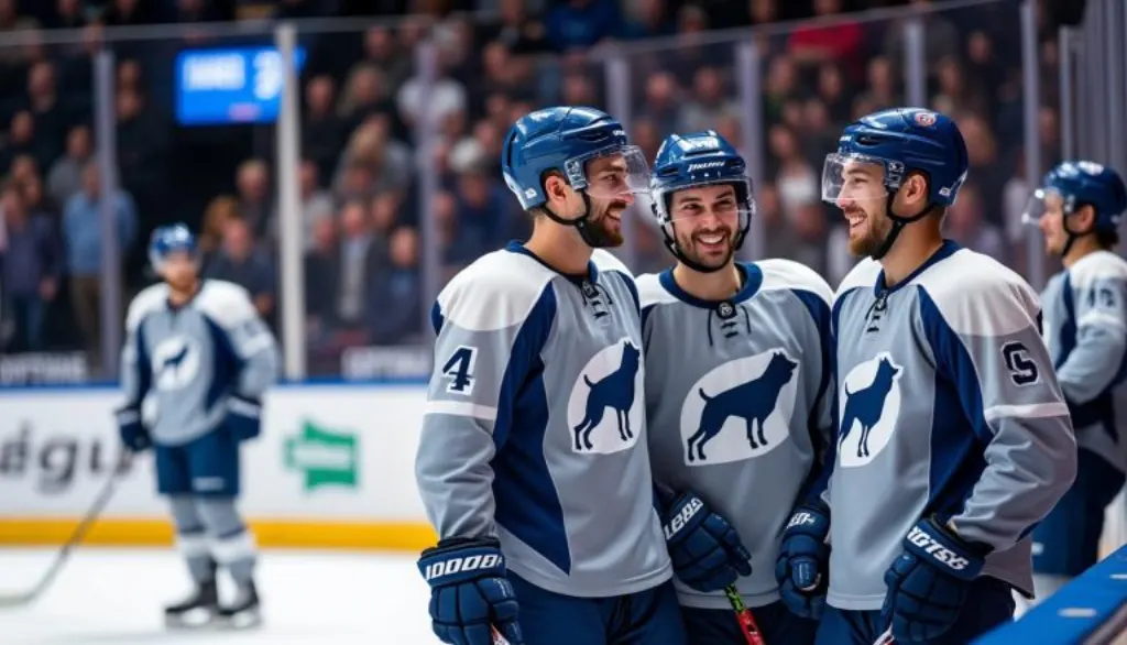 découvrez comment les dogs de couturier, épanouis mais toujours avides de victoires, poursuivent leur quête de succès dans le championnat de hockey sur glace.