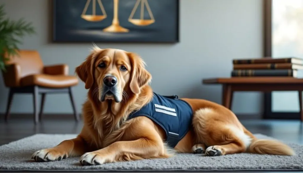 découvrez les raisons touchantes qui ont conduit à la retraite anticipée de lol, le premier chien d’assistance judiciaire, surnommé « il en perd ses poils ! ».