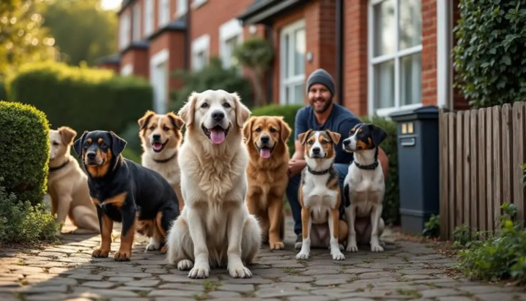 découvrez la photo virale, authentique et non retouchée de chiens sauvés d'une maison au royaume-uni, témoignant d'un sauvetage touchant et réel.