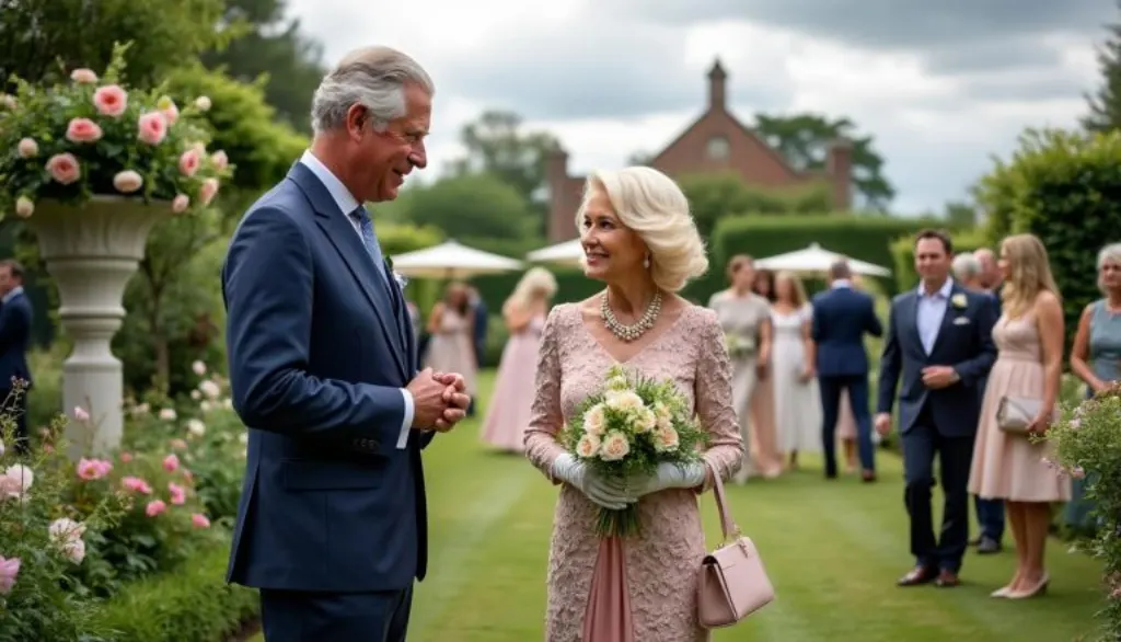charles iii et la reine camilla lancent la saison des garden-parties sous un ciel nuageux, mêlant élégance royale et ambiance conviviale pour un début de printemps mémorable.