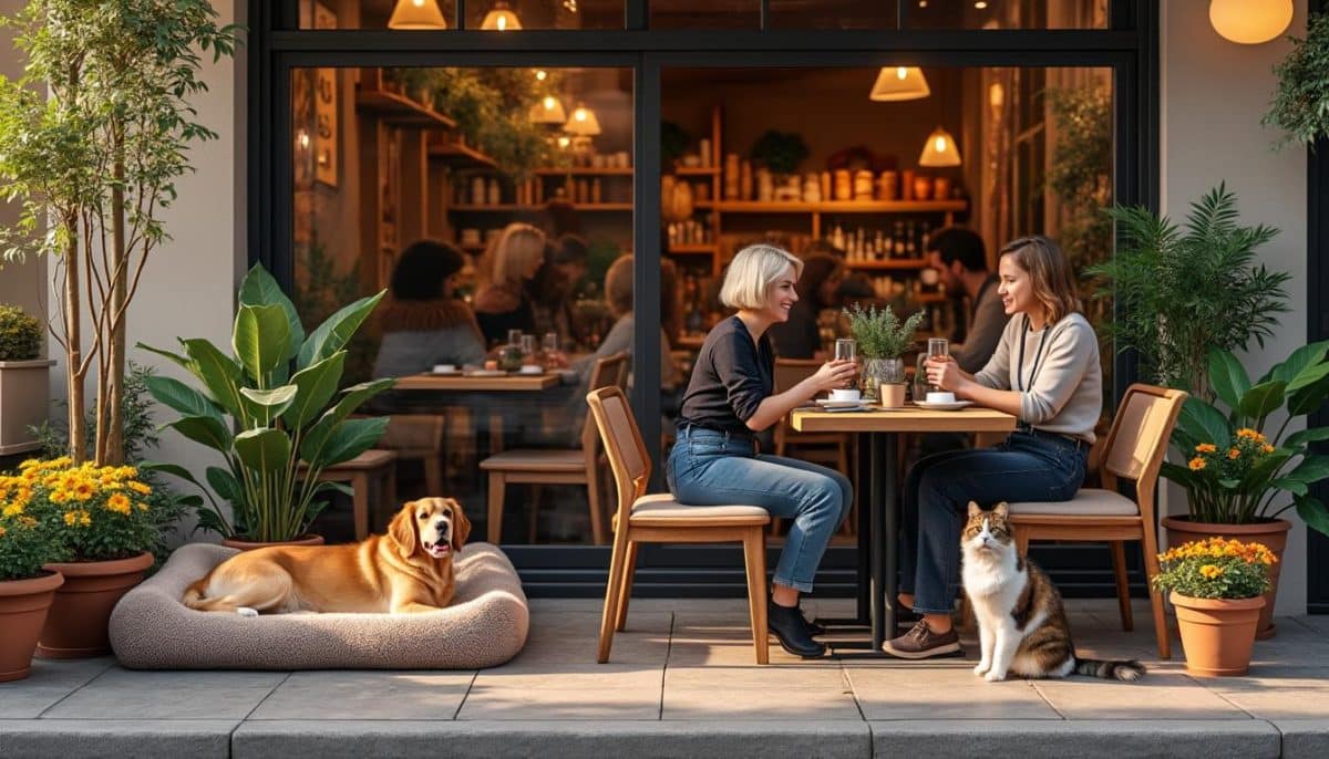 Des restaurants accueillants pour nos fidèles compagnons à quatre pattes