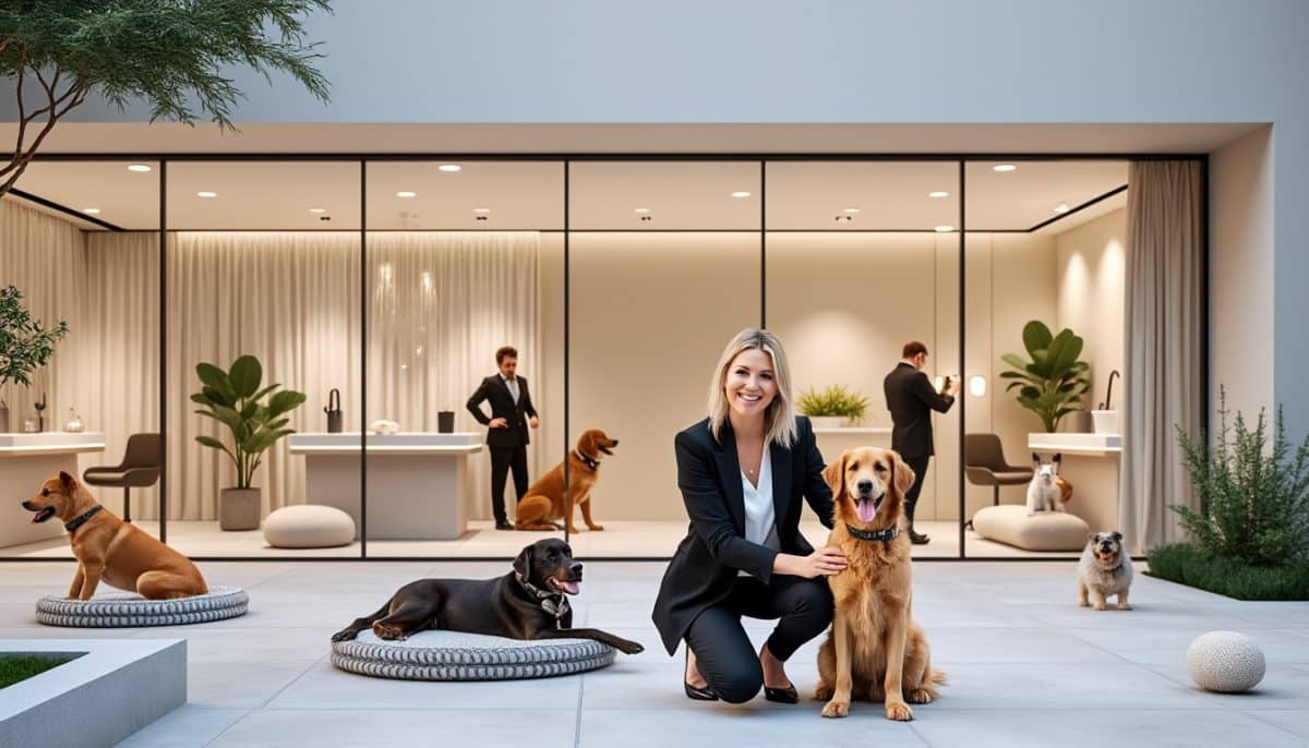 Houplines : Dorothée Martreux inaugure Dog Élégance, un institut canin révolutionnaire avec espace bien-être