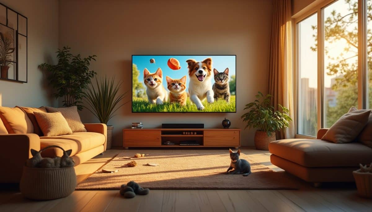 Sur Dog & Cat TV, les animaux prennent le contrôle de l’écran !