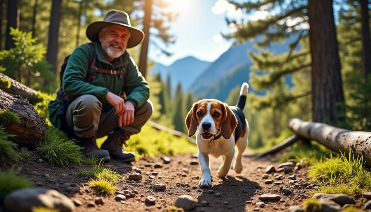 L’Exploration Canine : Un Beagle et son Humain dans une Aventure d’Enquête par Melanie D.G. Kaplan