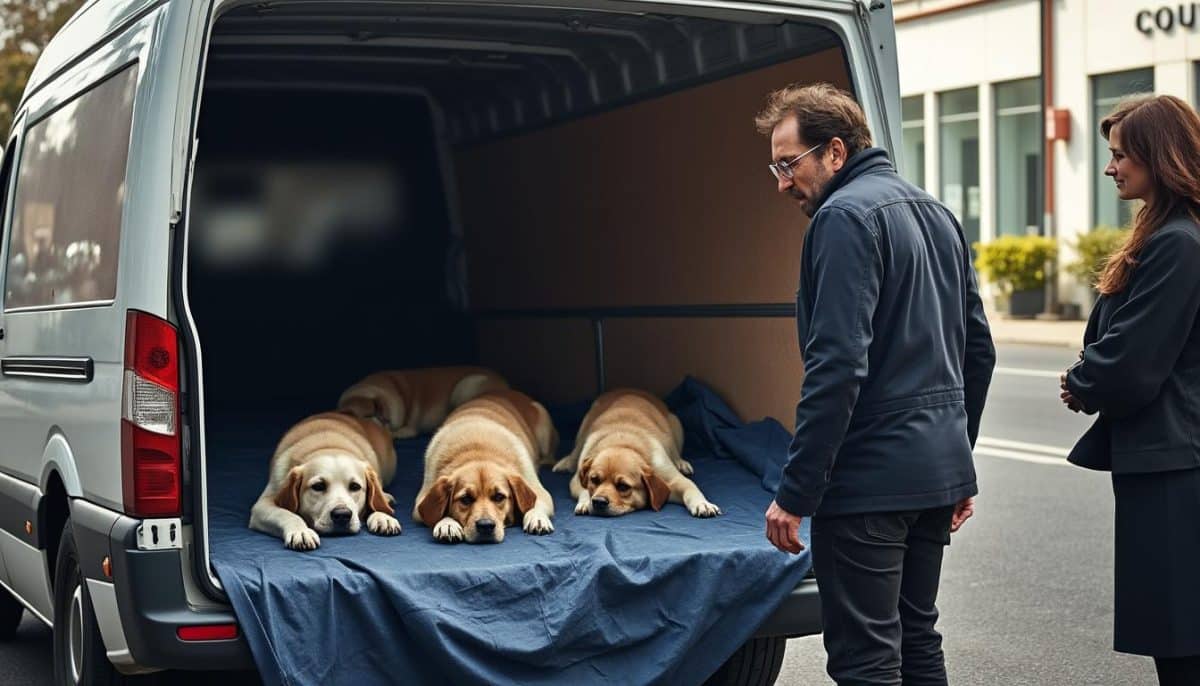 Drame à Nantes : trois chiens périssent dans la camionnette d’un pet-sitter, les maîtres saisissent la justice