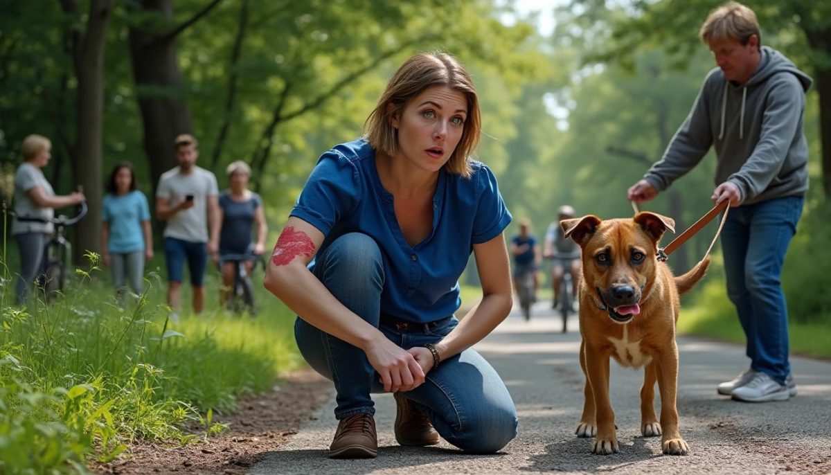 « J’ai cru que c’était la fin » : une femme mordue par un chien sur la voie verte lance un appel aux usagers