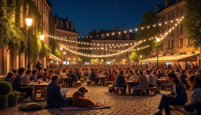 découvrez comment 90 passionnés et leur fidèle compagnon se sont réunis à saint-barthélemy-d'anjou pour célébrer la nuit de la lecture, une soirée magique autour des livres et de la convivialité.