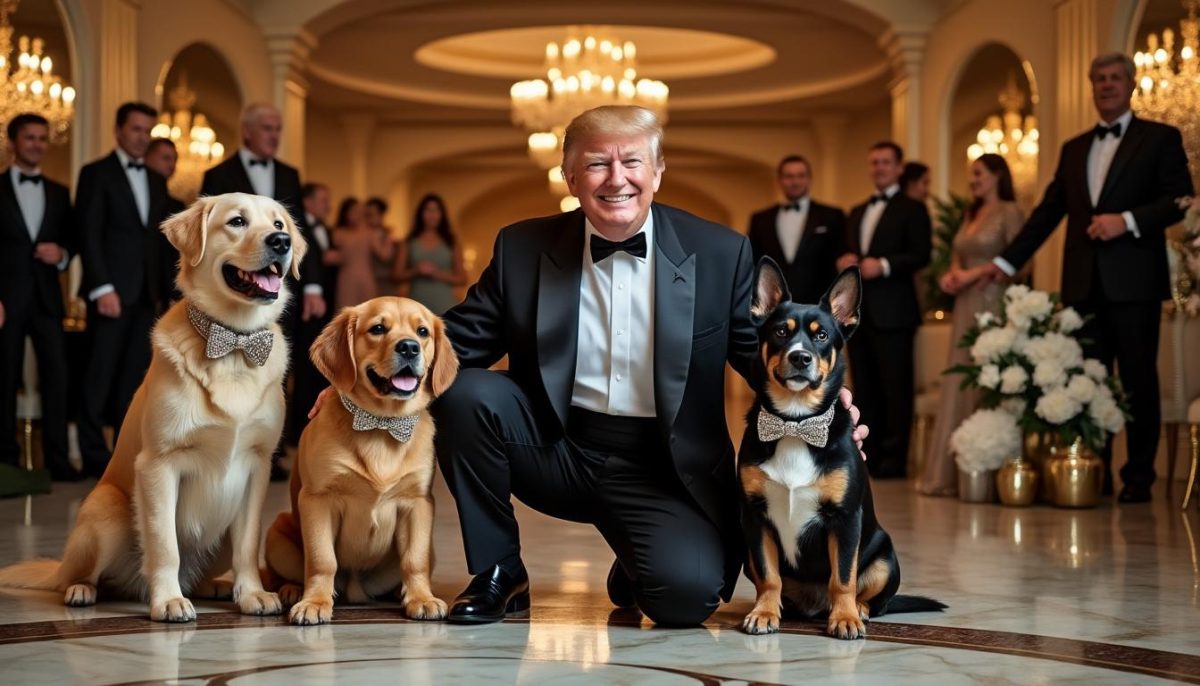 À des milliers de kilomètres du conflit au Moyen-Orient, Donald Trump met en lumière l’amitié canine avec un gala exclusif