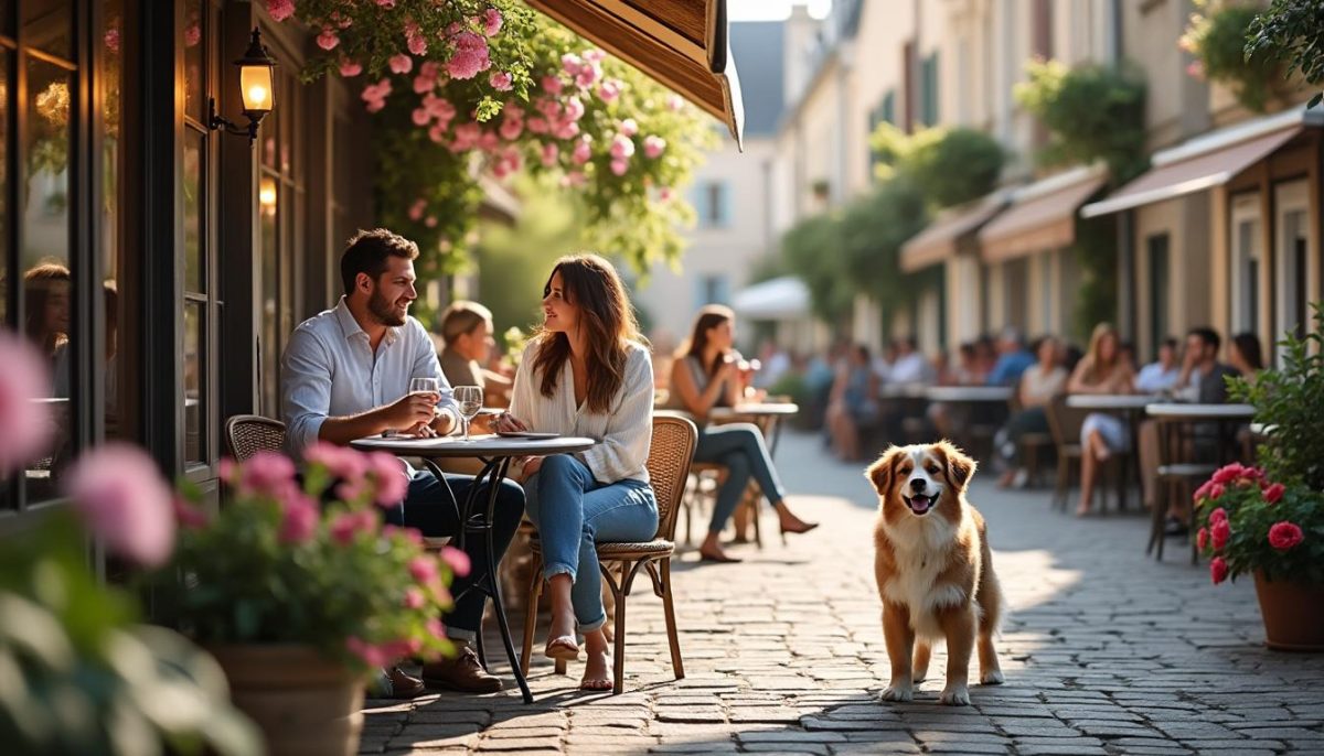 Rencontre inattendue près de Caen : une surprise canine lors d’un rendez-vous à l’aveugle
