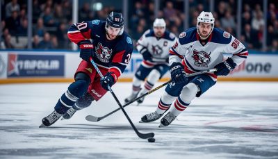 les dogs de cholet remportent une nouvelle victoire face à épinal en hockey sur glace d1, consolidant leur position dans le championnat.