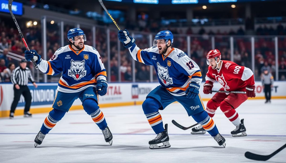 Hockey sur glace D1 : Les Dogs s’imposent et forcent le match décisif face à Caen