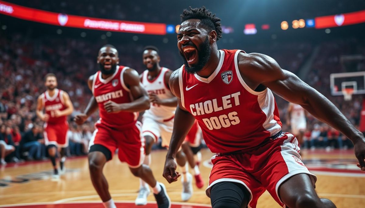 Les Dogs de Cholet reprennent du poil de la bête en s’imposant lors du cinquième match