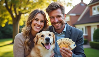 un couple britannique suscite l'émotion en offrant 70 000 € pour adopter un chien, une proposition étonnante qui fait sensation sur les réseaux sociaux.