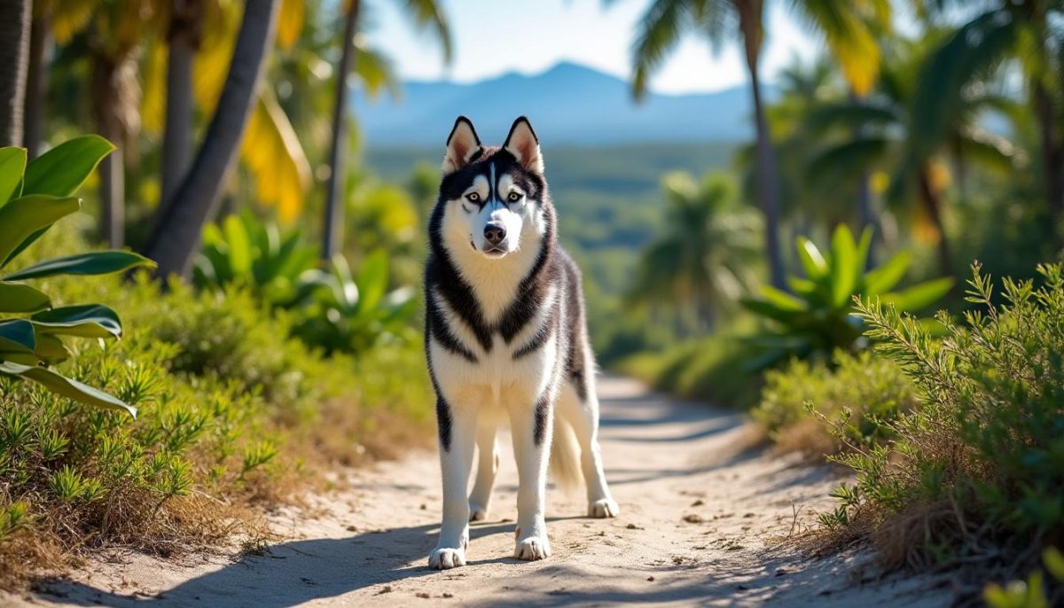 Après 12 ans d’absence au Nouveau-Mexique, une chienne husky retrouvée à 2 200 km de là, en Floride