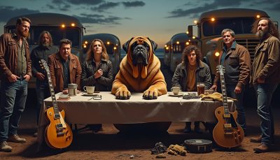 découvrez 'le dernier dîner : big dog en tournée' dans rolling stone, une immersion exclusive dans la vie et les concerts de big dog lors de sa dernière tournée.