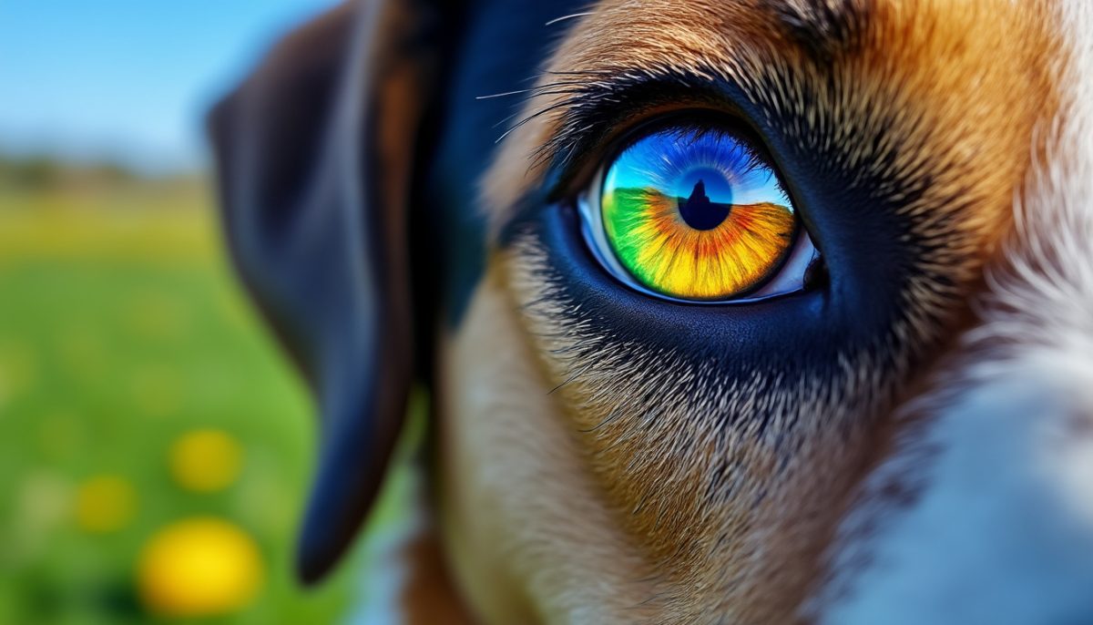 Les chiens ne voient pas qu’en noir et blanc : démêler le mythe populaire transmis de maître en maître