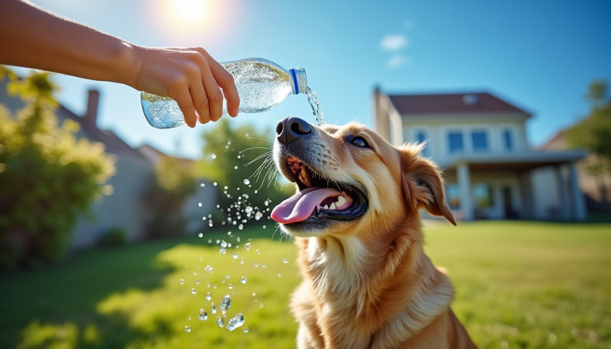 Refroidir son chien avec de l’eau glacée en période de canicule : une bonne idée ou un risque à éviter ?