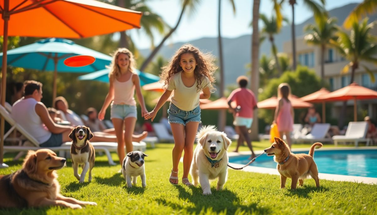 Au Club Med, les familles et leurs chiens se retrouvent : découvrez les secrets d’une cohabitation réussie