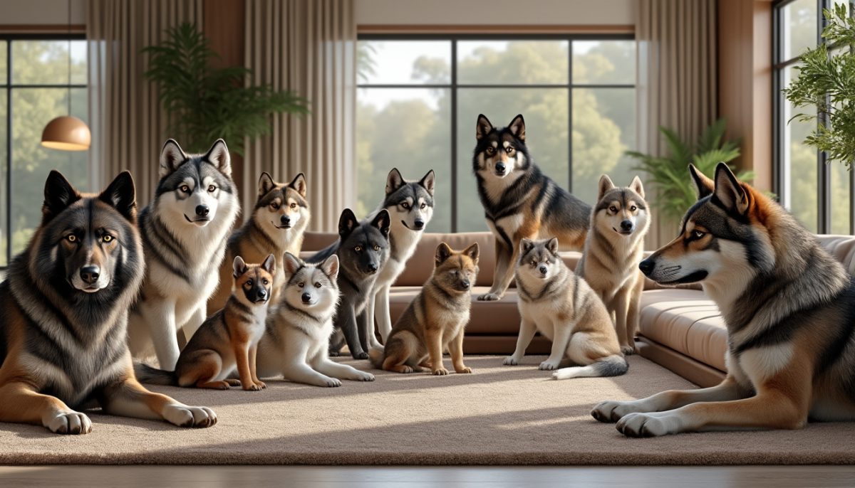 Avoir un loup chez soi : découvrez le top 10 des races de chiens qui imitent le mieux leur majesté sauvage !