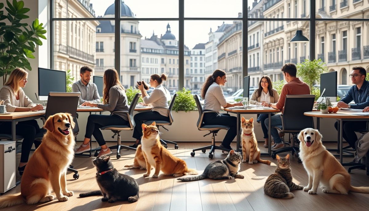 Chiens et chats au bureau : quels pays européens ouvrent grand leurs portes aux animaux de compagnie ?