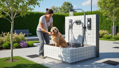 découvrez l'espace de lavage en libre-service en loire-atlantique pour prendre soin de votre chien facilement et rapidement.