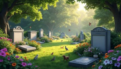 découvrez le lieu émouvant de vincent lagaf', un cimetière paisible dédié à ses compagnons à quatre pattes, symbole d'amour et de souvenirs précieux.