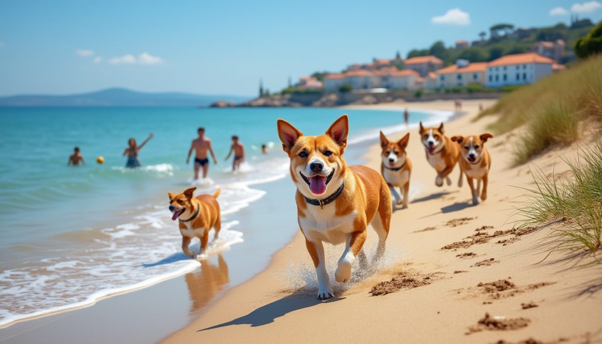 Plages en bord de mer où votre chien est le bienvenu : découvrez la carte des spots dog-friendly en France